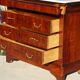 Commode en acajou et marbre blanc époque Restauration