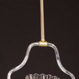Elegant Art Decò Barovier and Toso Chandelier, 1940s