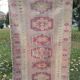 Vintage Turkish hallway rug 82x400 cm