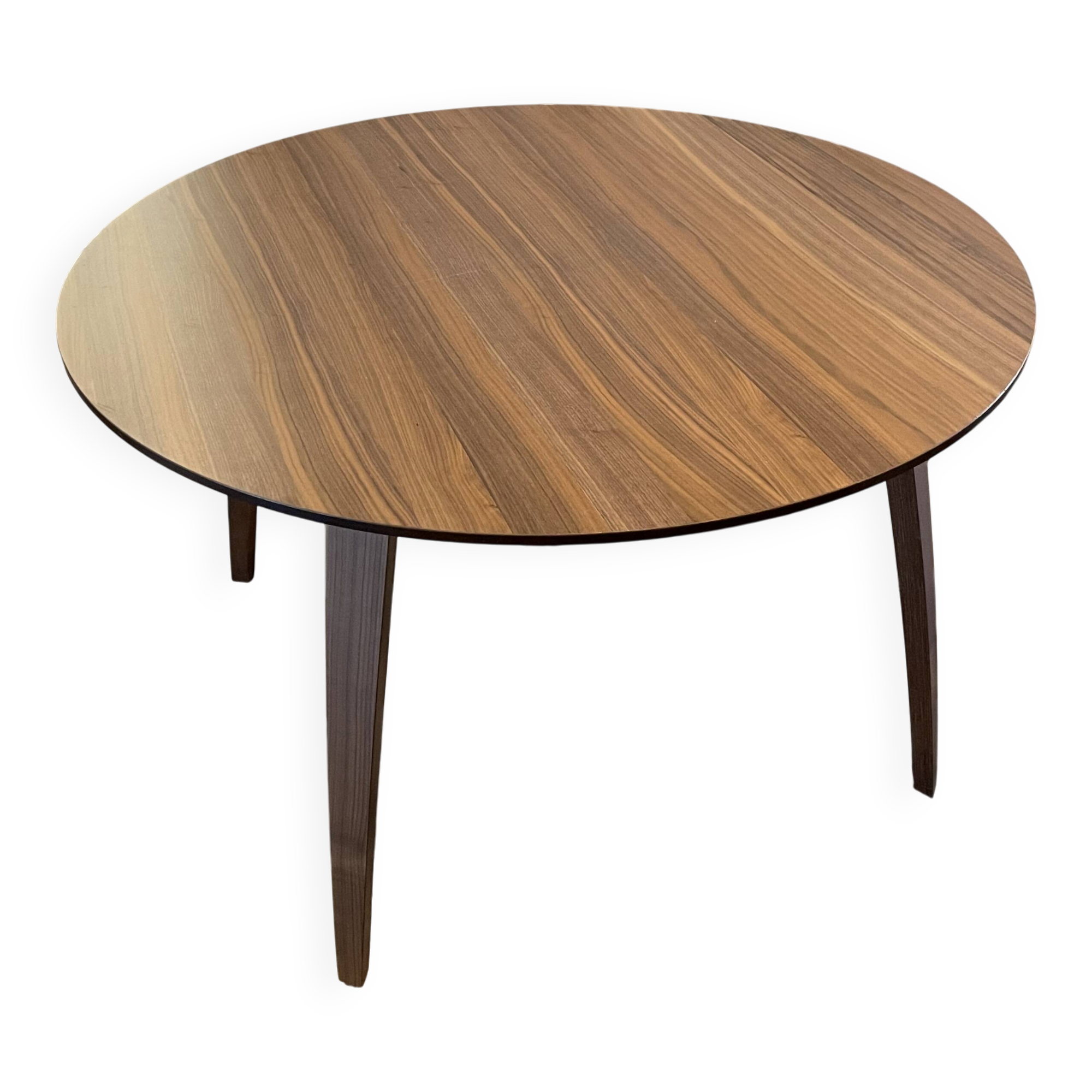 Round table for 4 people GUBI Walnut
