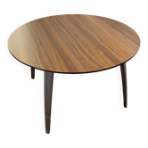 Round table for 4 people GUBI Walnut