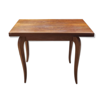 Table de bridge plateau pliable et tournant 1940