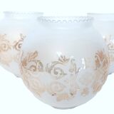 Set of 3 globes for lighting