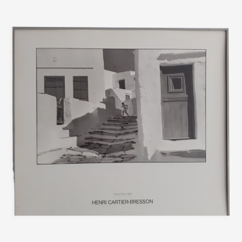 Henri Cartier-Bresson «Sifnos, Grèce», 1961 Tirage lithographique bichromie limité