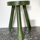 Painted tripod stool