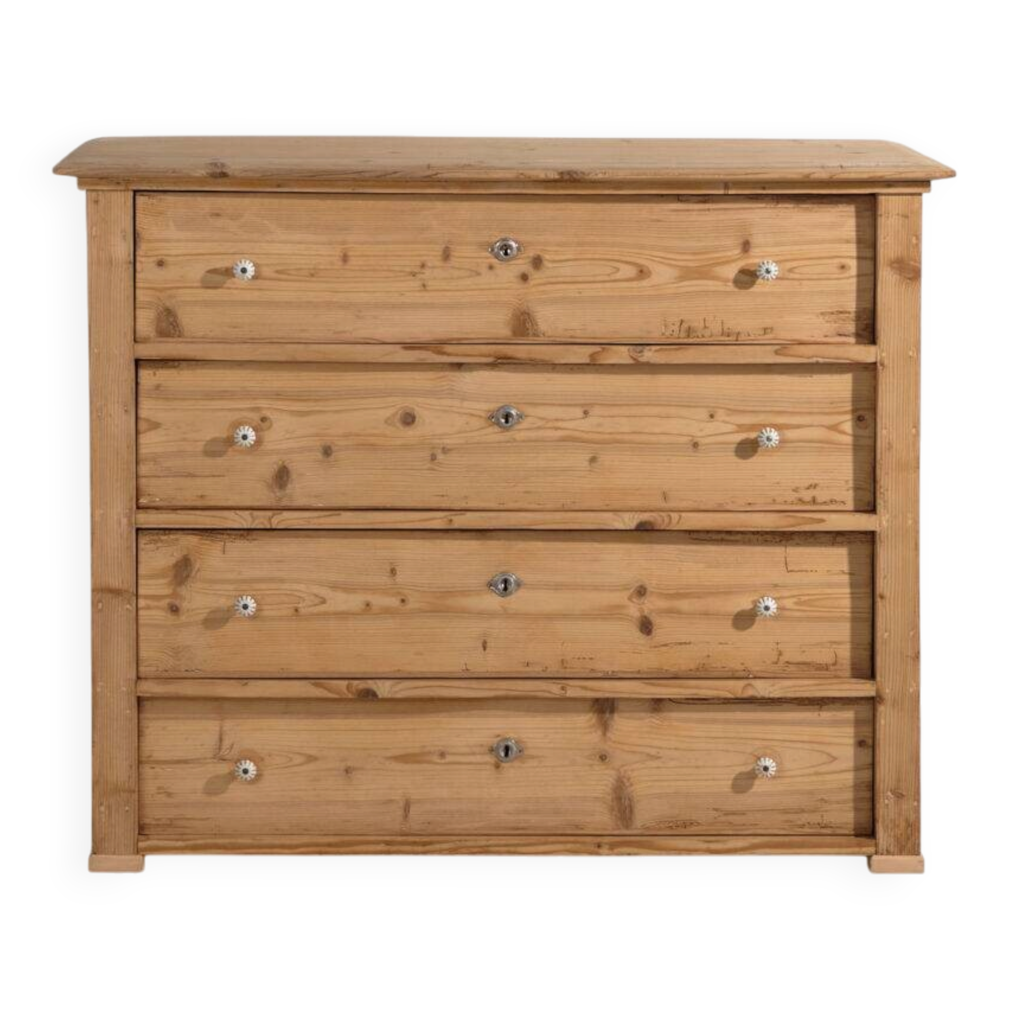 Pine commode stripped – Central Europe, around 1920