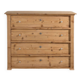 Pine commode stripped – Central Europe, around 1920
