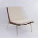 Fauteuil BOOMERANG  de P. HVIDT & NIELSEN, éd. original, restauré, 1950