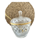 Bohemian crystal punch sangria pot