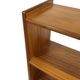 Vintage teak wall cabinet bookcase workplace Danish Design 60's