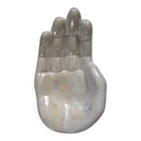 Large ceramic pocket emptier, contemporary design, 80s/90s