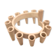 Plastic candle holder 12 candles design 70s