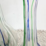 Pair of Murano glass vases by Archimède Seguso for MCM Vintage from the 70s