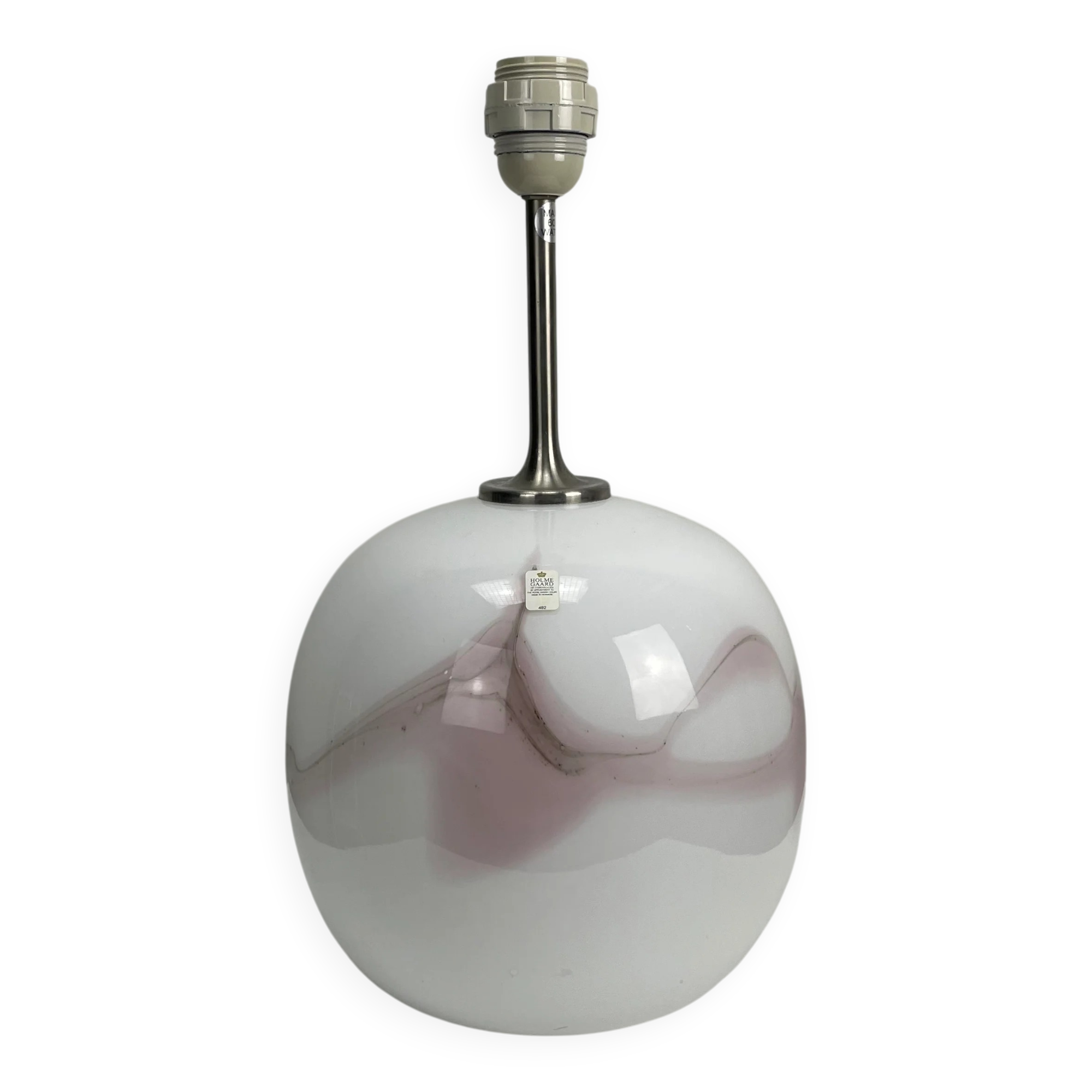 Lampe de table SAKURA par Michael Bang pour Holmegaard, Danemark 1980