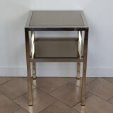 Chrome side tables/occasional tables