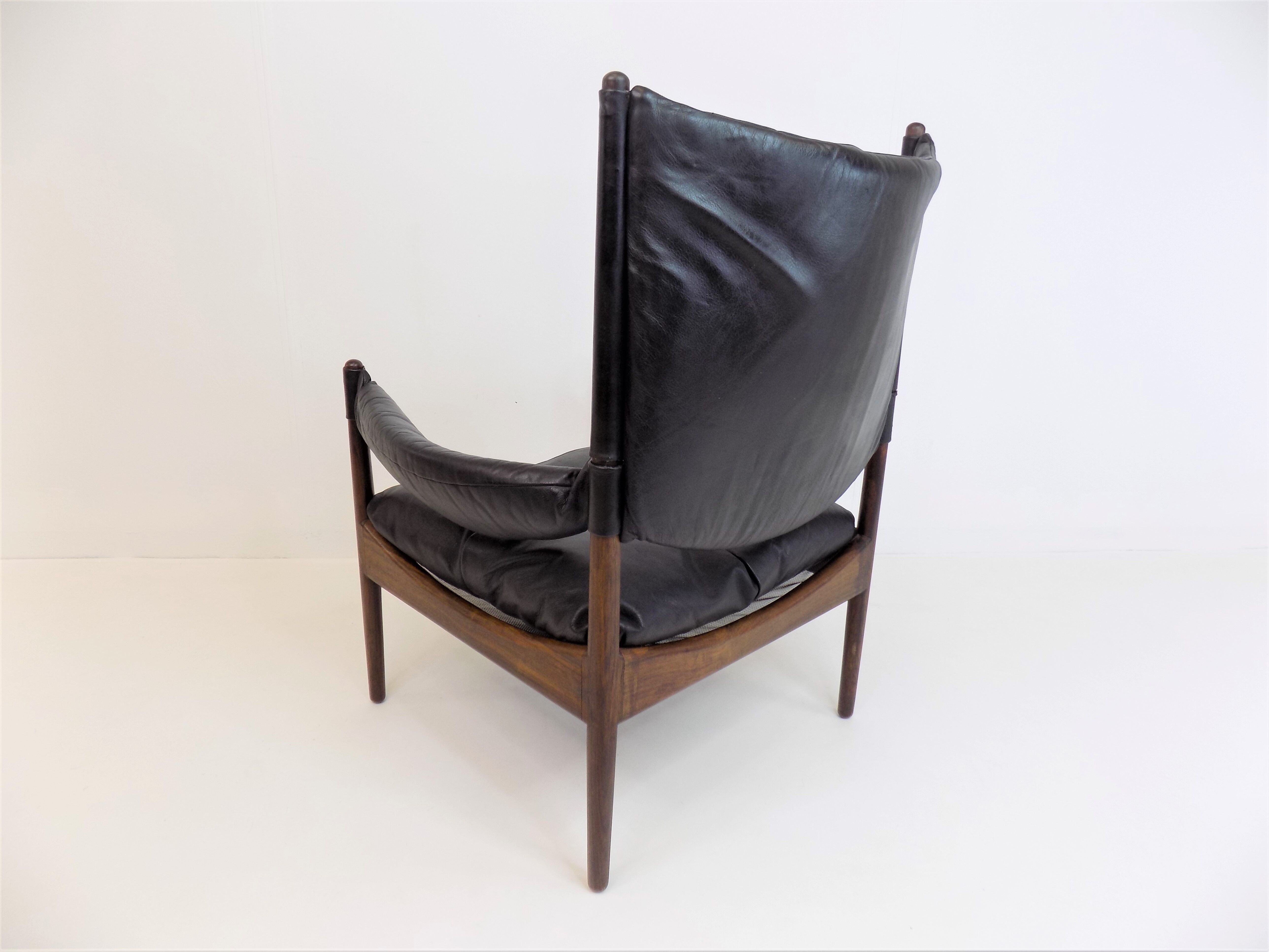 Ensemble de 2 fauteuils en cuir Modus pour Søren Willadsen, Kristian Vedel