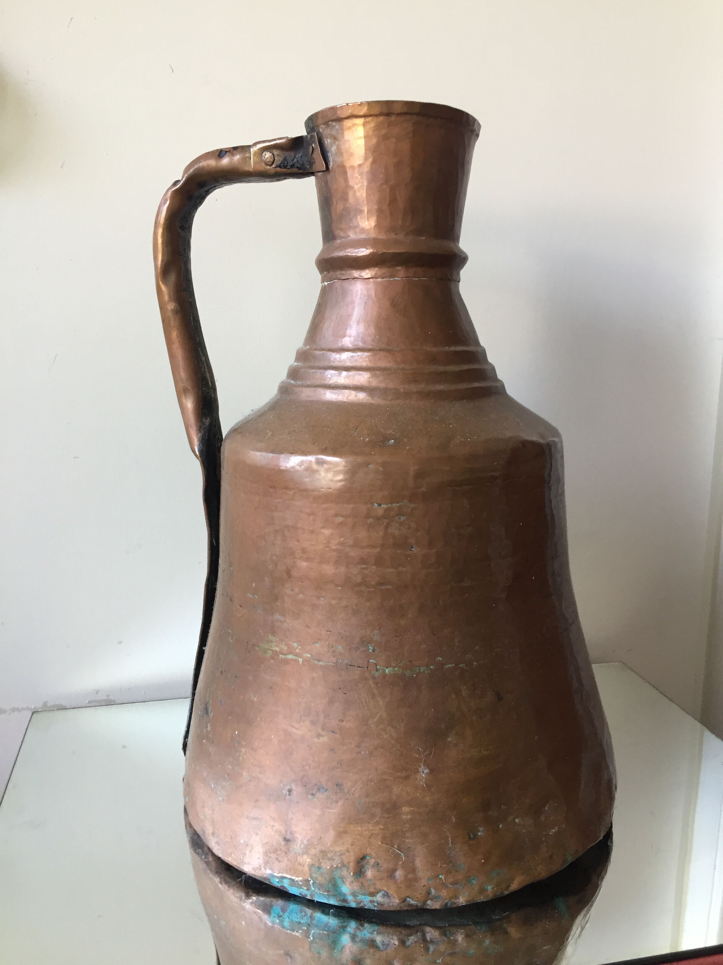 Islamit art ottoman copper ewer