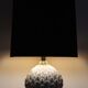 Table Light in Brass and Porcelain