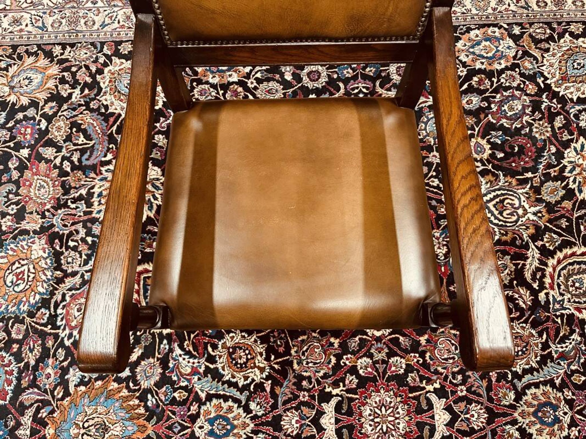 Antique English Desk Chair Office chair