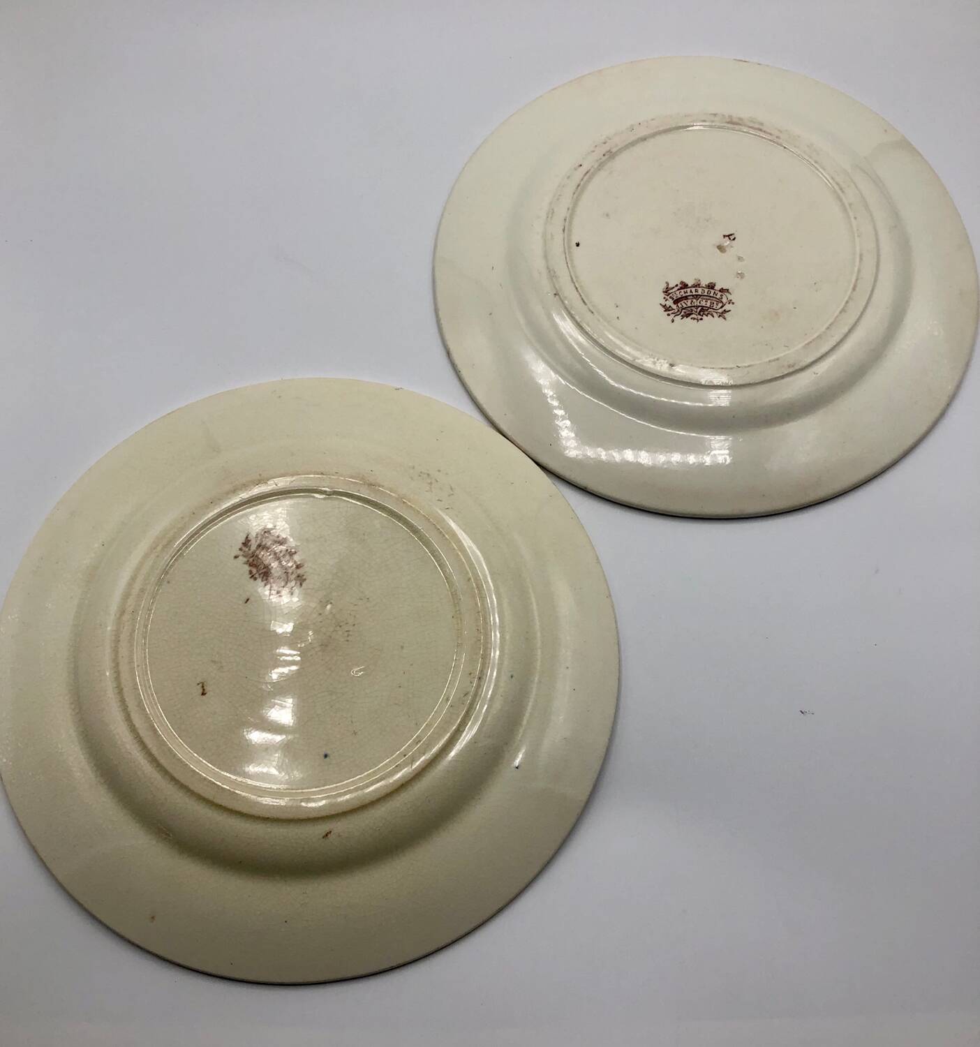 Jules Vieillard Bordeaux dessert plates