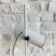 Floor lamp with a vintage tubular spot from the 70s/80s