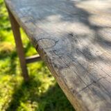 Table pliante ancienne en bois