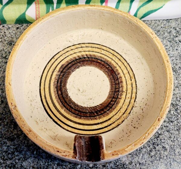 Vide-poche/ Cendrier Aldo Bitossi En Céramique Italie