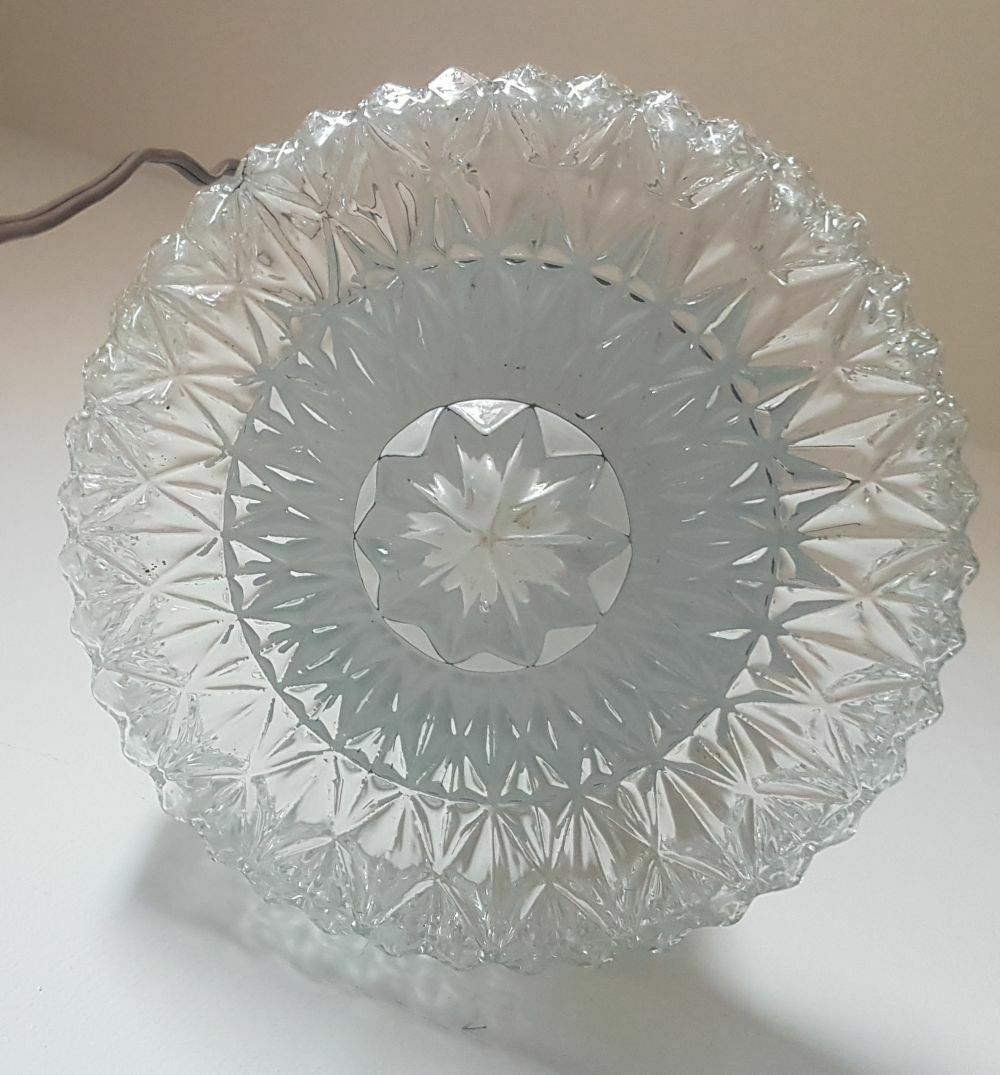 Suspension 60s-70s in metal and glass