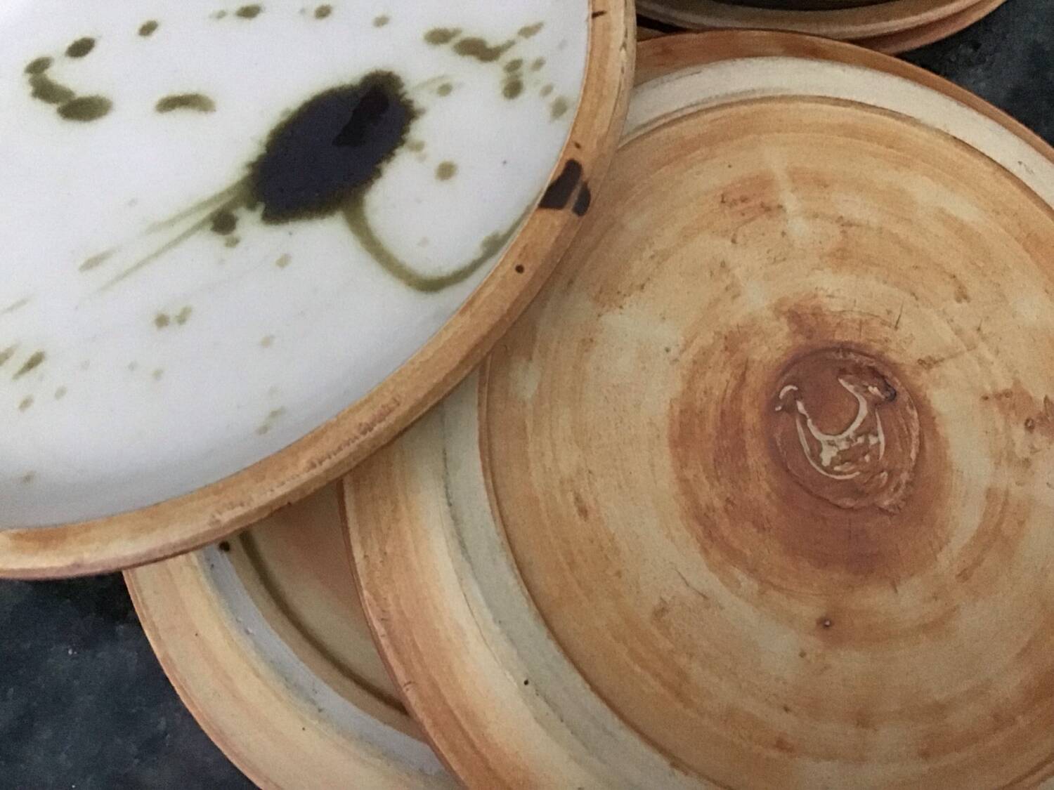 10 Vintage Plates from Gres de la Colombe