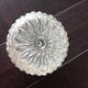 Glass ceiling light structured by RZB Leuchten, vintage 60/70s