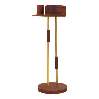 Teak ashtray, Danish design, 1970s, production: Denmark