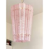 Contemporary Pink Murano Glass Lantern