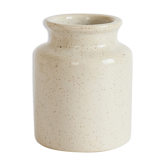 Pot en grès moucheté