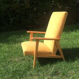 Vintage chair feet yellow compass - 60s