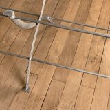 Rattan tray folding table