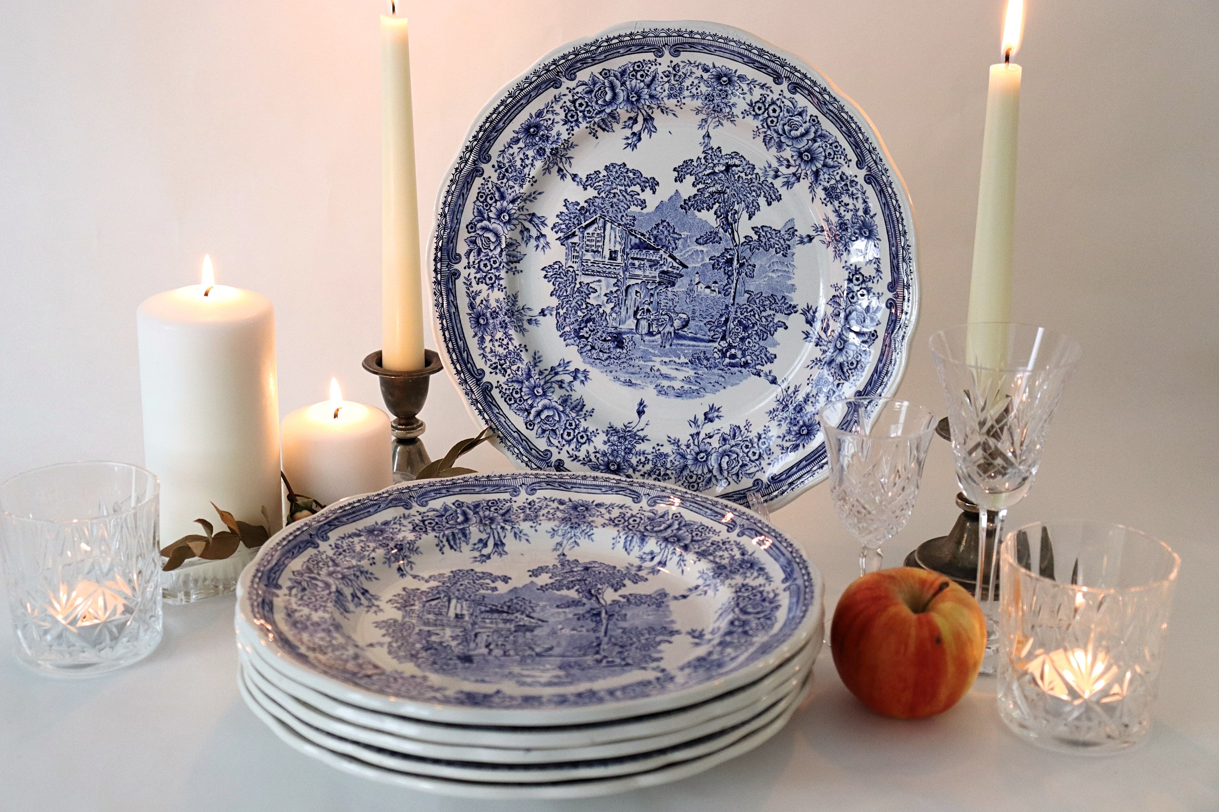 6 flat plates Luneville