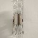 Applique double Space age en verre par Raak, Pays-Bas vers 1970