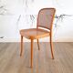 Suite de 4 chaises blondes Prague ou 811, Ligna, 1970