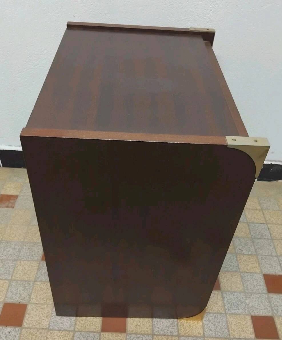 Antique vintage boat style bedside table