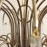 Ceiling lamp "Venini" of crystals. Italy 1970s