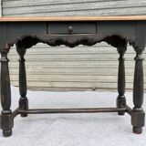 Vintage patinated desk table