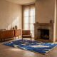 Handmade Berber rug in wool 3 x 2 m