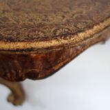 Vintage painted wooden console wall shelf