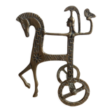 Statuette en laiton