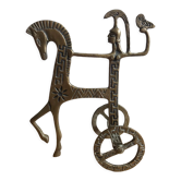 Statuette en laiton
