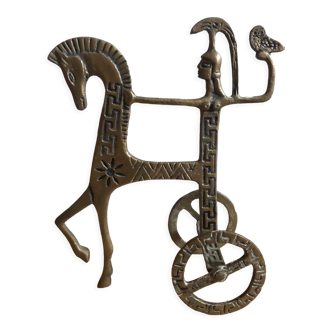 Statuette en laiton