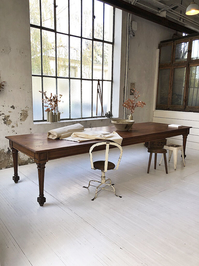 4m XXL oak farm table