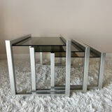 70s designer nesting tables