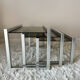 Tables gigognes design années 70
