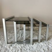 Tables gigognes design années 70
